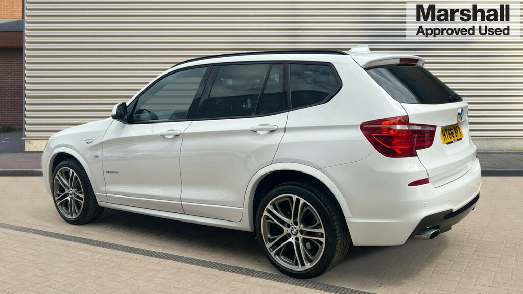 BMW X3 X3 Xdrive20d M Sport Step HT66BFX White #5