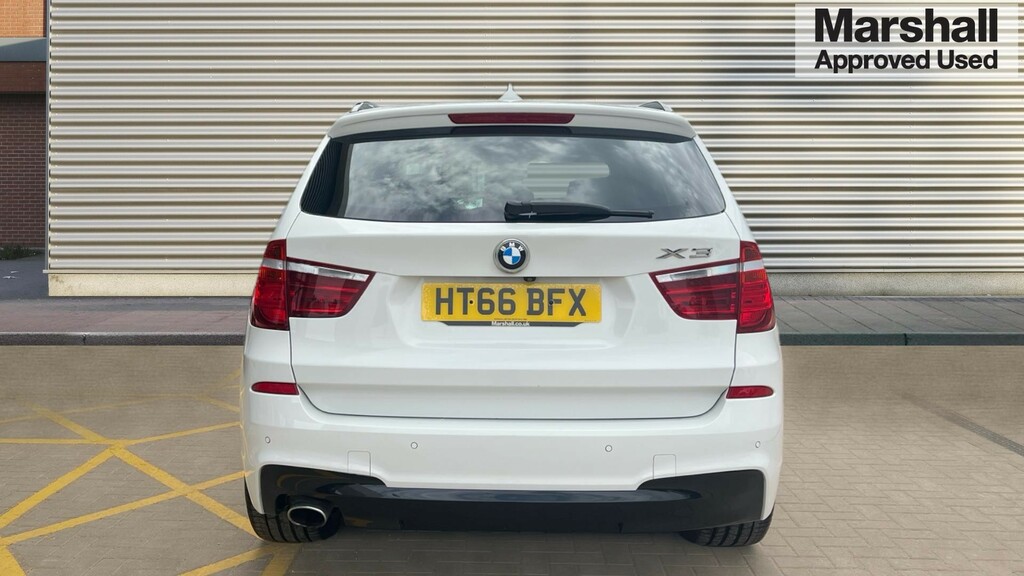 BMW X3 X3 Xdrive20d M Sport Step HT66BFX White #4