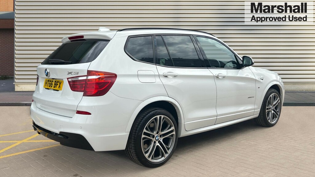 BMW X3 X3 Xdrive20d M Sport Step HT66BFX White #3