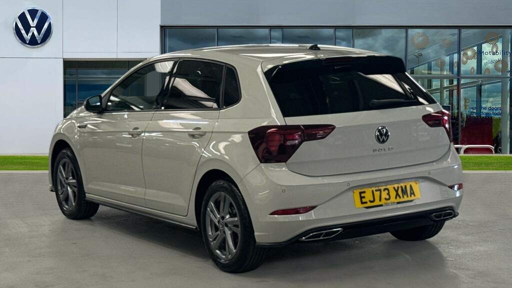 Volkswagen Polo Polo 1.0 Tsi 110 R-line Dsg EJ73XMA Grey #3