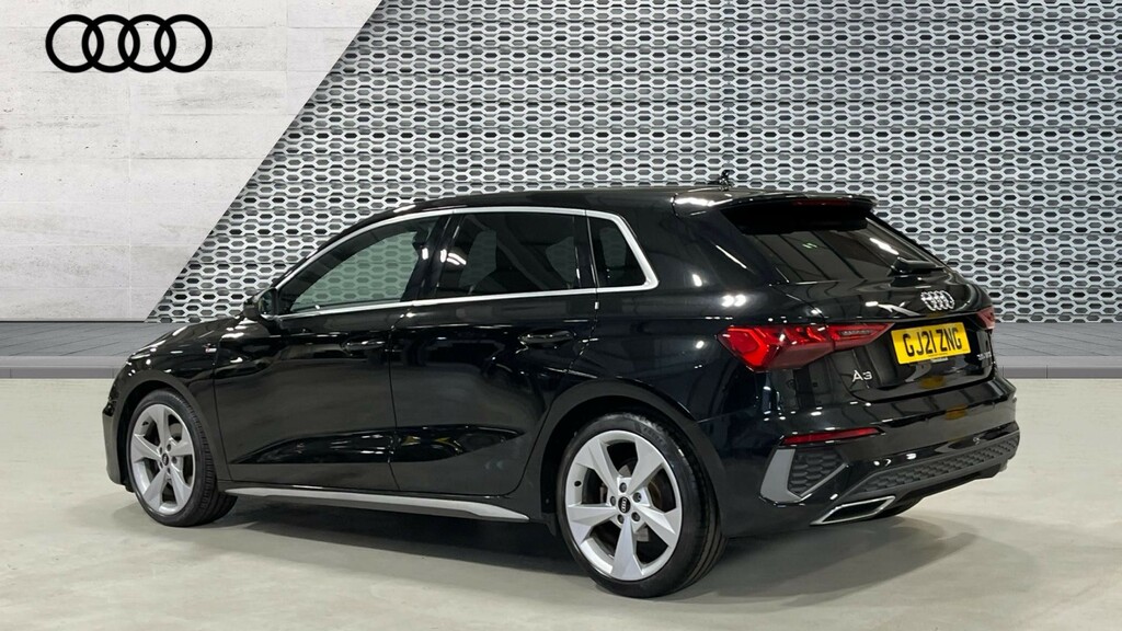 Audi A3 A3 35 Tfsi S Line S Tronic GJ21ZNG Black #3