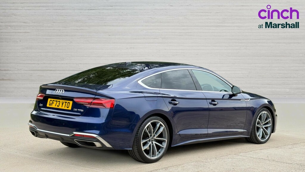 Audi A5 A5 35 Tfsi S Line S Tronic GF73YTO Blue #3