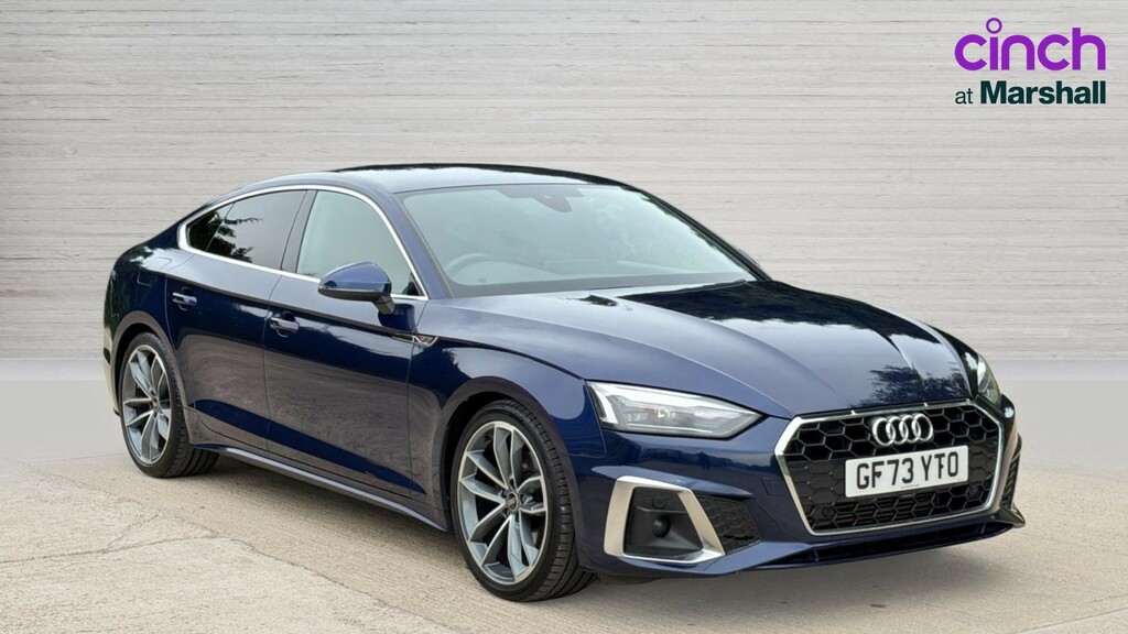 Audi A5 A5 35 Tfsi S Line S Tronic GF73YTO Blue