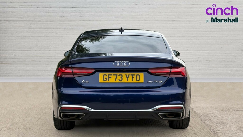 Audi A5 A5 35 Tfsi S Line S Tronic GF73YTO Blue #4