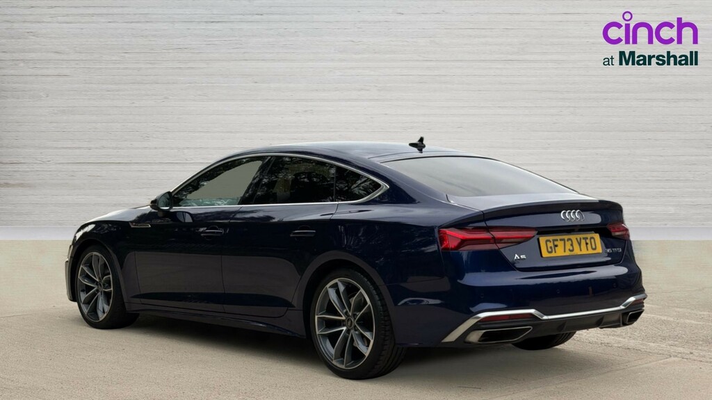 Audi A5 A5 35 Tfsi S Line S Tronic GF73YTO Blue #5