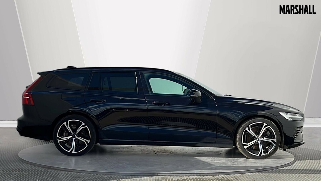 Volvo V60 V60 2.0 T6 350 Recharge Phev Plus Dark Awd A CK23FJY Black #3