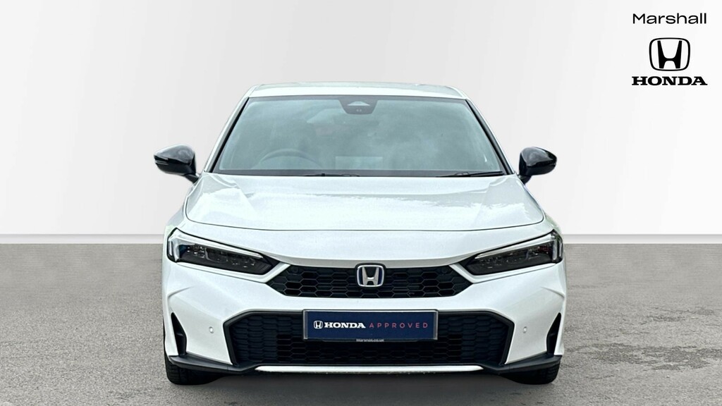 Honda Civic Civic 2.0 Ehev Sport Cvt Hatchback White #6
