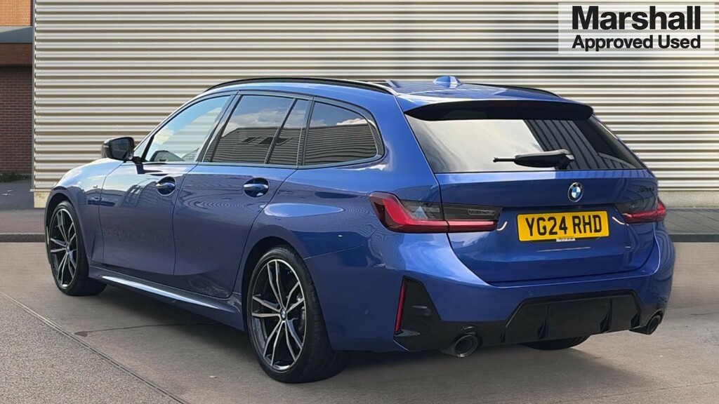 BMW 3 Series 3 Series 320D Mht M Sport Step YG24RHD Blue #5