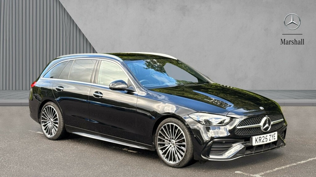 Mercedes-Benz C Class C Class C200 Amg Line Premium Plus 9G-tronic Black