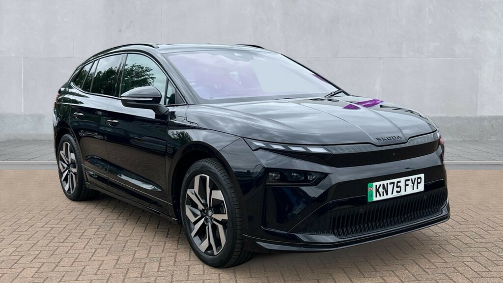 Skoda ENYAQ Enyaq 210Kw 85X Sportline 82Kwh 4X4 Black