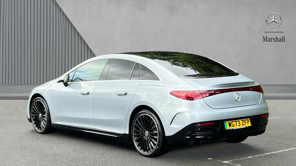 Mercedes-Benz EQE Eqe 300 180Kw Amg Line Premium Plus 89Kwh WG73ZFP Silver #2
