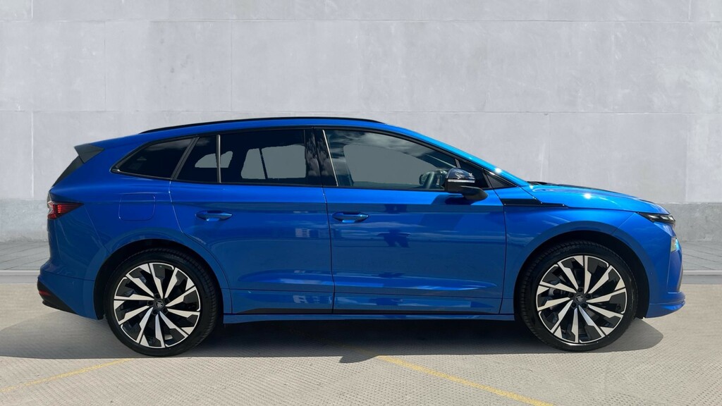 Skoda ENYAQ Enyaq 210Kw 85X Sportline 82Kwh 4X4 KR75XBU Blue #4