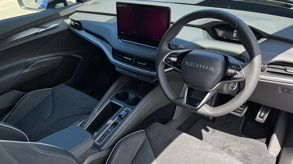Skoda ENYAQ Enyaq 210Kw 85X Sportline 82Kwh 4X4 KR75XBU Blue #6