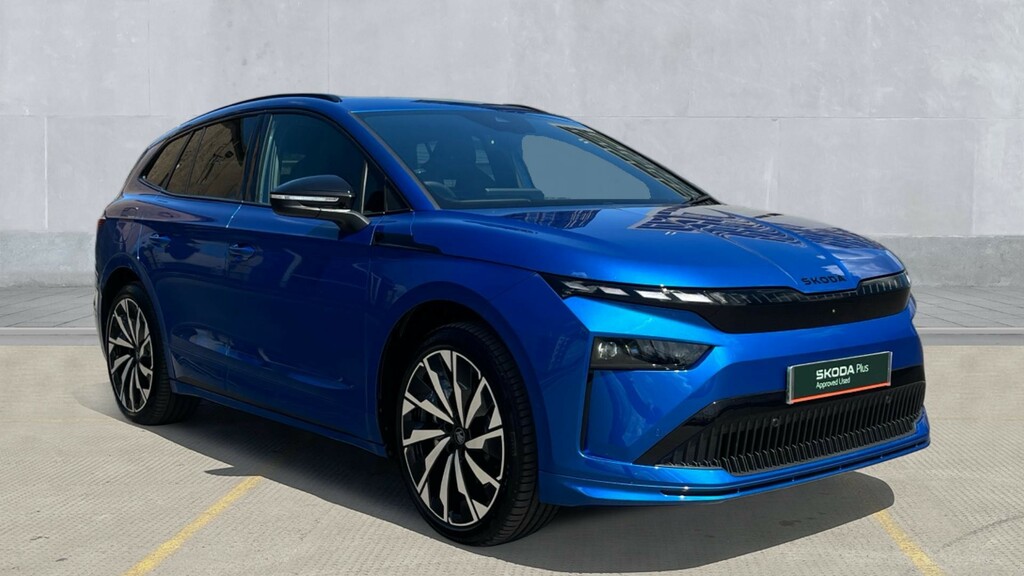 Skoda ENYAQ Enyaq 210Kw 85X Sportline 82Kwh 4X4 Blue