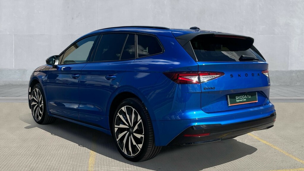 Skoda ENYAQ Enyaq 210Kw 85X Sportline 82Kwh 4X4 KR75XBU Blue #3