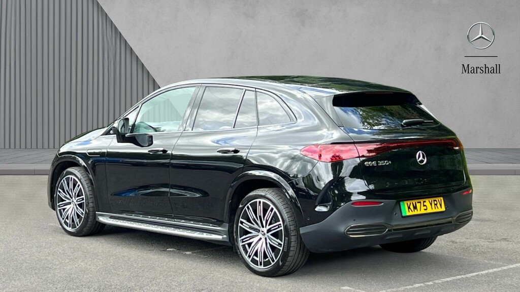 Mercedes-Benz EQE Eqe 350 215Kw Amg Line Night Ed Prem 96Kwh Au KM75YRV Black #2