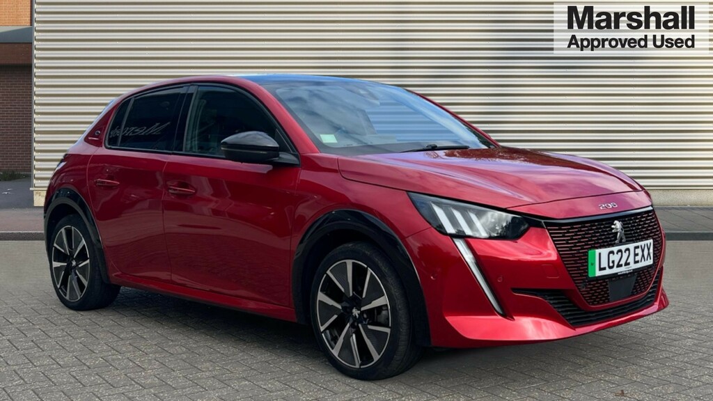 Peugeot e-208 208 100Kw Gt Premium 50Kwh Red
