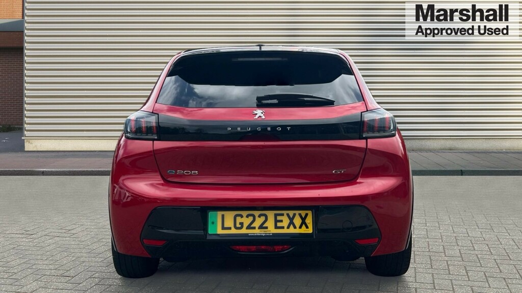 Peugeot e-208 208 100Kw Gt Premium 50Kwh LG22EXX Red #4