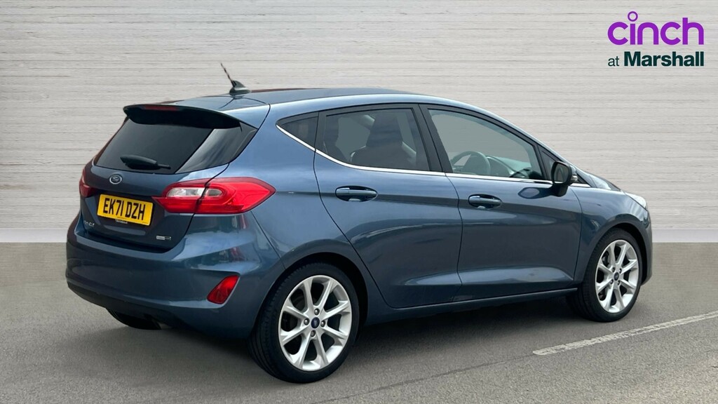 Ford Fiesta Fiesta 1.0 Ecoboost Hybrid Mhev 155 Titanium X EK71DZH Blue #3