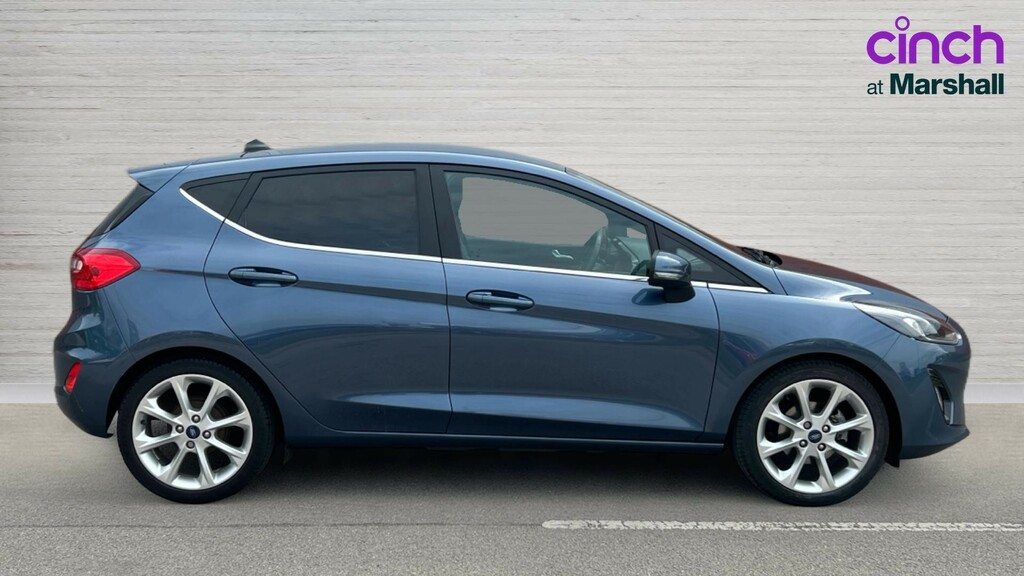 Ford Fiesta Fiesta 1.0 Ecoboost Hybrid Mhev 155 Titanium X EK71DZH Blue #2