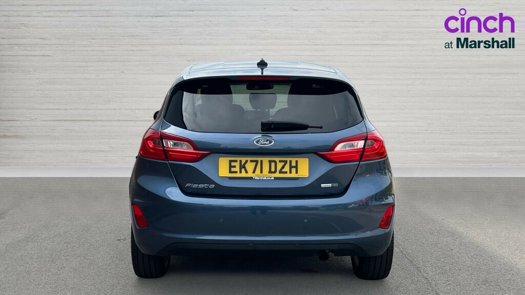 Ford Fiesta Fiesta 1.0 Ecoboost Hybrid Mhev 155 Titanium X EK71DZH Blue #4