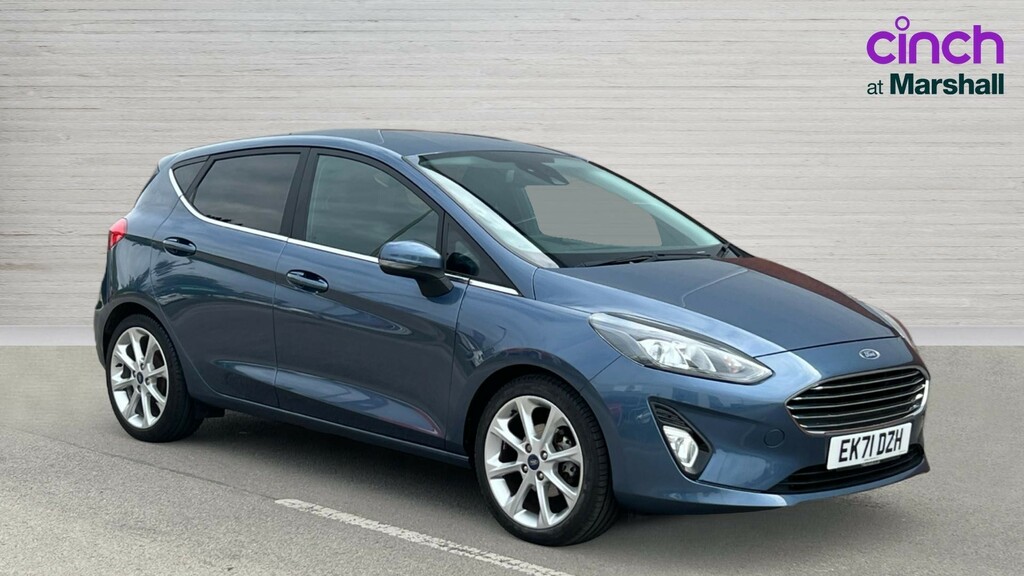 Ford Fiesta Fiesta 1.0 Ecoboost Hybrid Mhev 155 Titanium X Blue