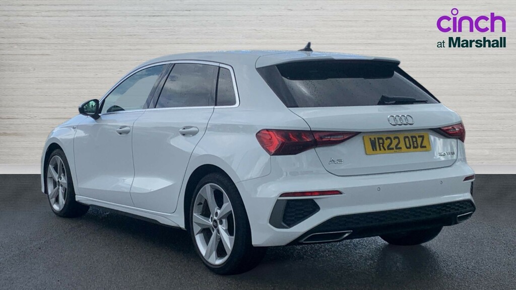Audi A3 A3 30 Tfsi S Line WR22OBZ White #5