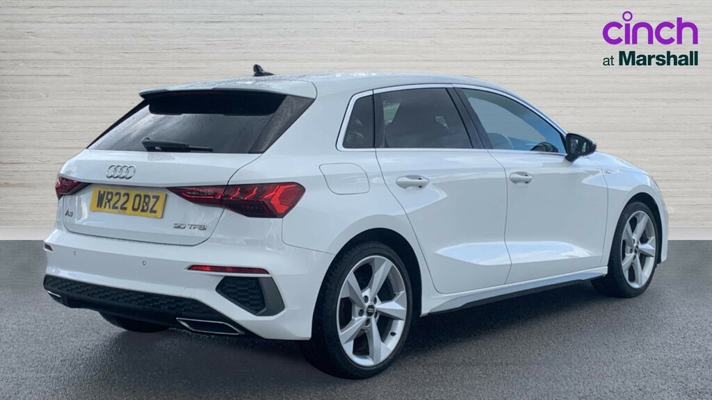 Audi A3 A3 30 Tfsi S Line WR22OBZ White #3