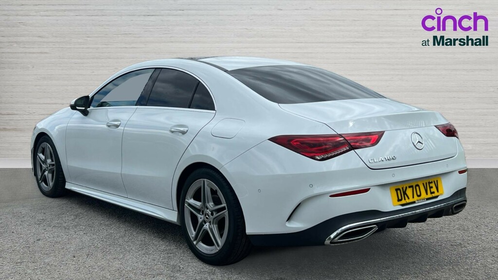 Mercedes-Benz CLA Class Cla 180 Amg Line Premium Plus Tip DK70VEV White #5