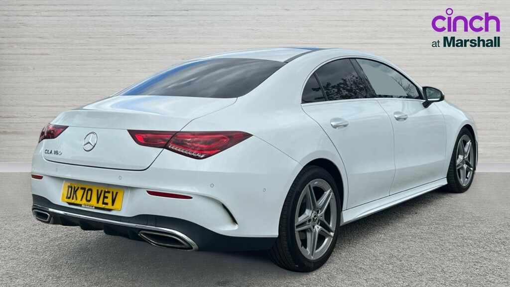 Mercedes-Benz CLA Class Cla 180 Amg Line Premium Plus Tip DK70VEV White #3