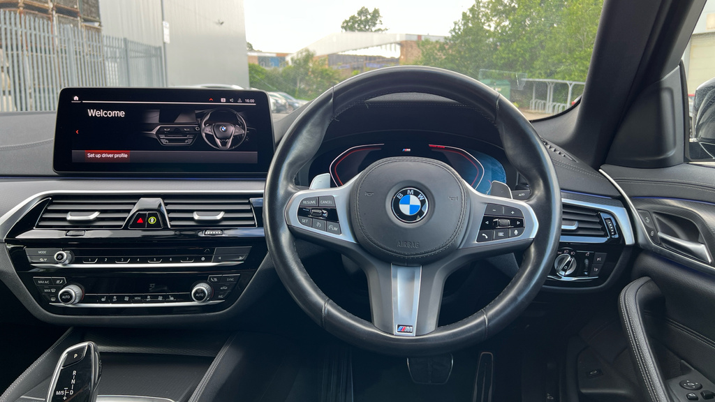 BMW 5 Series 5 Series 520D Mht M Sport Step Black #5