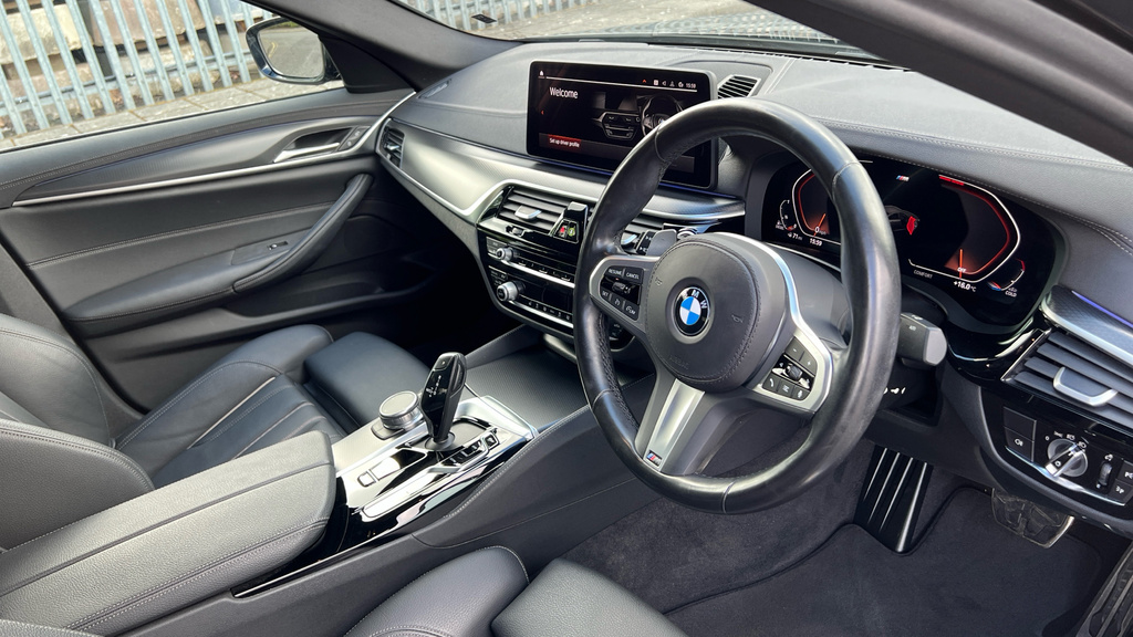 BMW 5 Series 5 Series 520D Mht M Sport Step Black #6