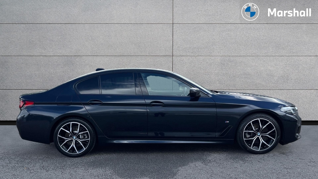 BMW 5 Series 5 Series 520D Mht M Sport Step Black #3