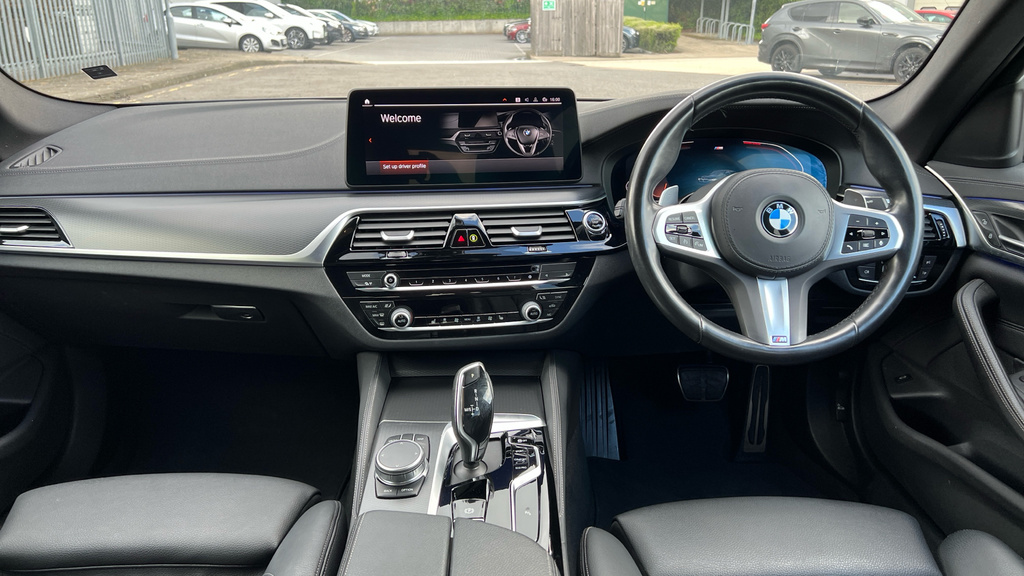BMW 5 Series 5 Series 520D Mht M Sport Step Black #4