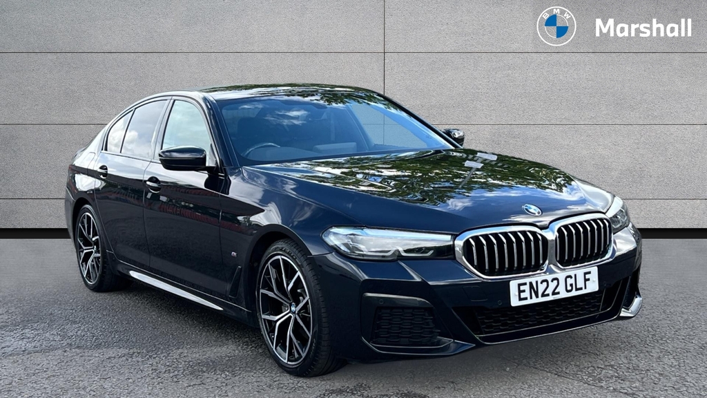 BMW 5 Series 5 Series 520D Mht M Sport Step Black