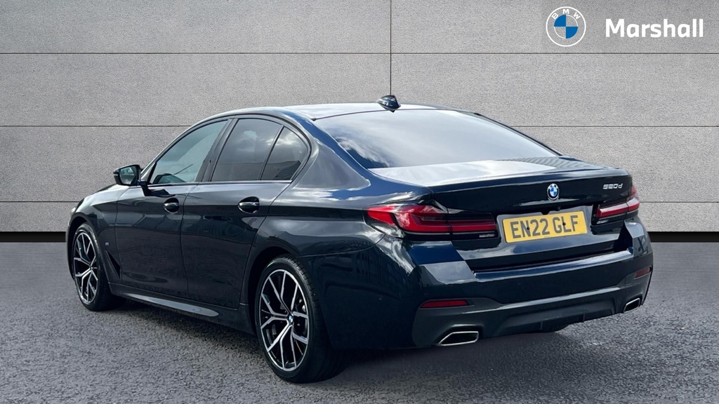 BMW 5 Series 5 Series 520D Mht M Sport Step Black #2