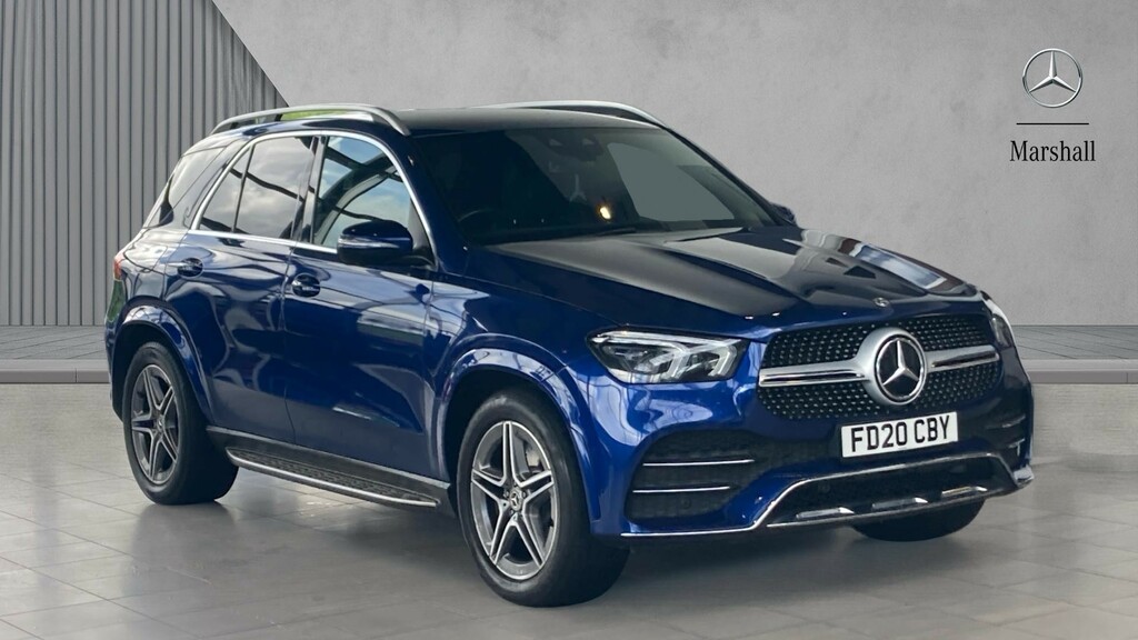 Mercedes-Benz GLE Class Gle 300D 4Matic Amg Line Premium 9G-tronic Blue