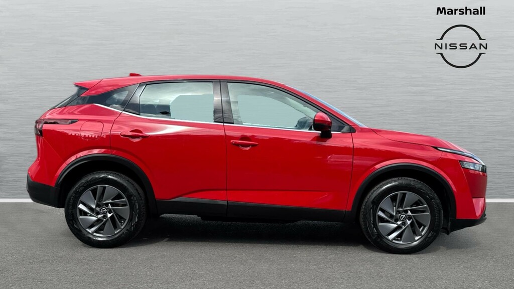 Nissan Qashqai Qashqai 1.3 Dig-t Mh 158 Acenta Premium Xtroni DS23JGY Red #3
