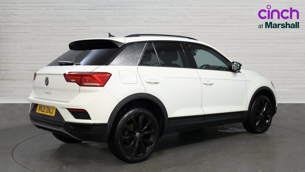 Volkswagen T-Roc T-roc 1.5 Tsi Evo Black Edition Dsg VN21ONJ White #3