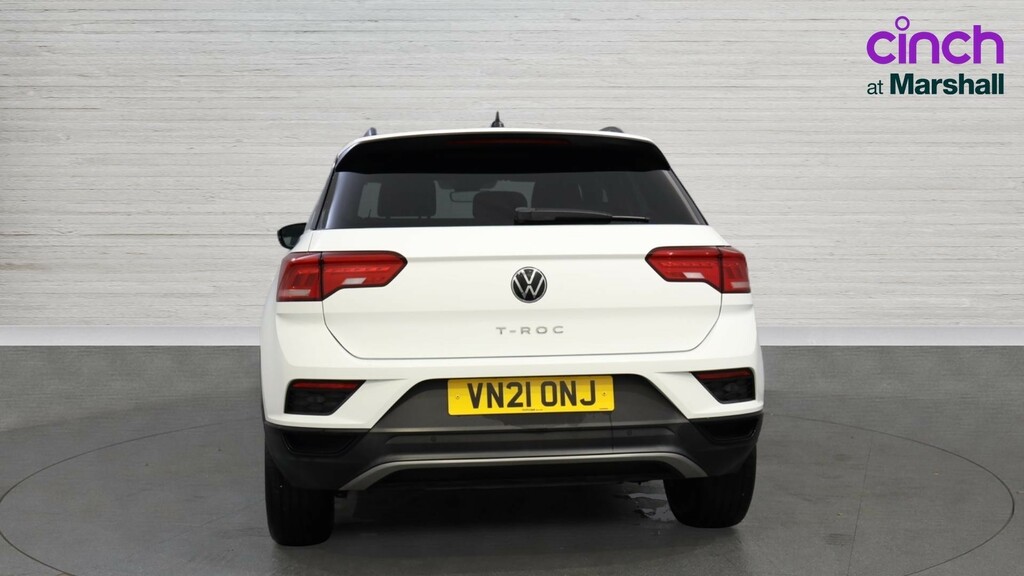 Volkswagen T-Roc T-roc 1.5 Tsi Evo Black Edition Dsg VN21ONJ White #4
