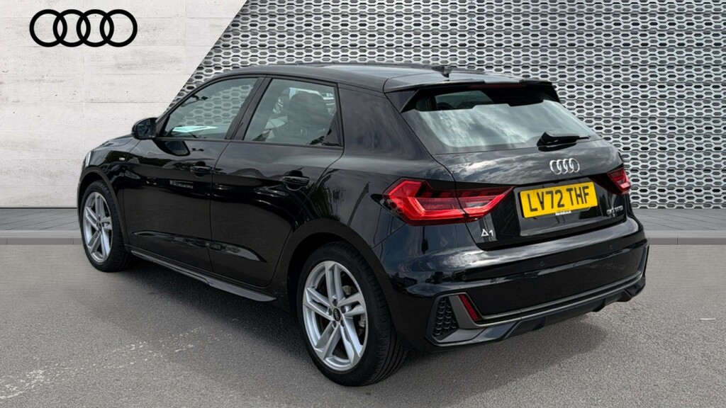 Audi A1 A1 30 Tfsi 110 S Line Tech Pack LV72THF Black #3