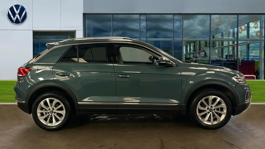 Volkswagen T-Roc T-roc 1.5 Tsi Style GD25UNM Blue #4