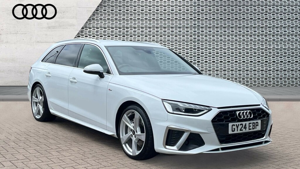 Audi A4 Avant A4 40 Tfsi 204 S Line S Tronic White