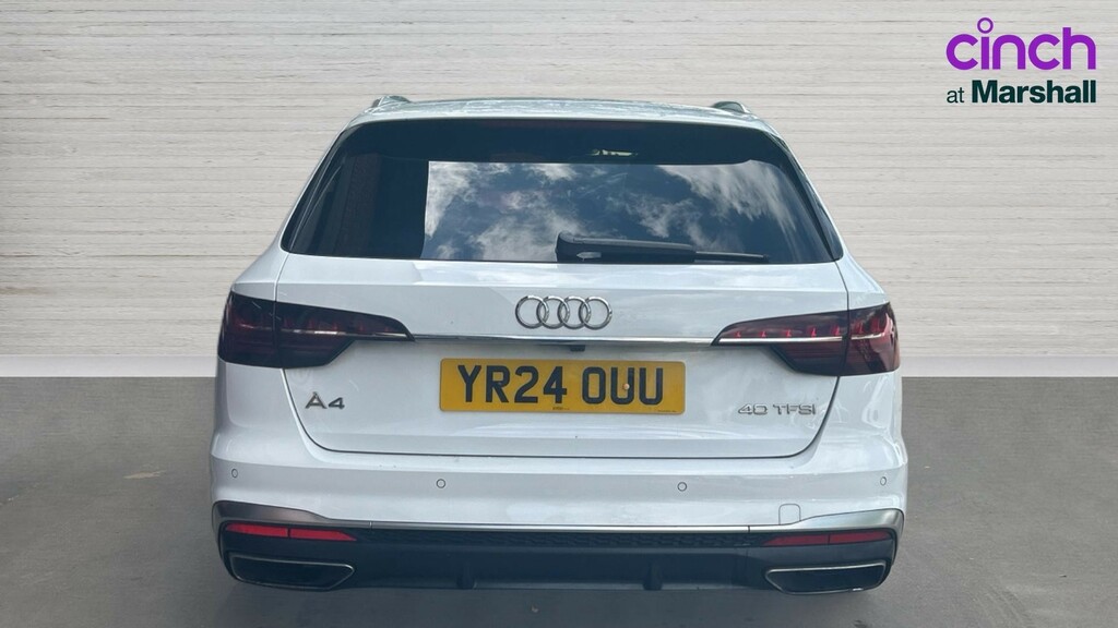 Audi A4 Avant A4 40 Tfsi 204 S Line S Tronic YR24OUU White #4