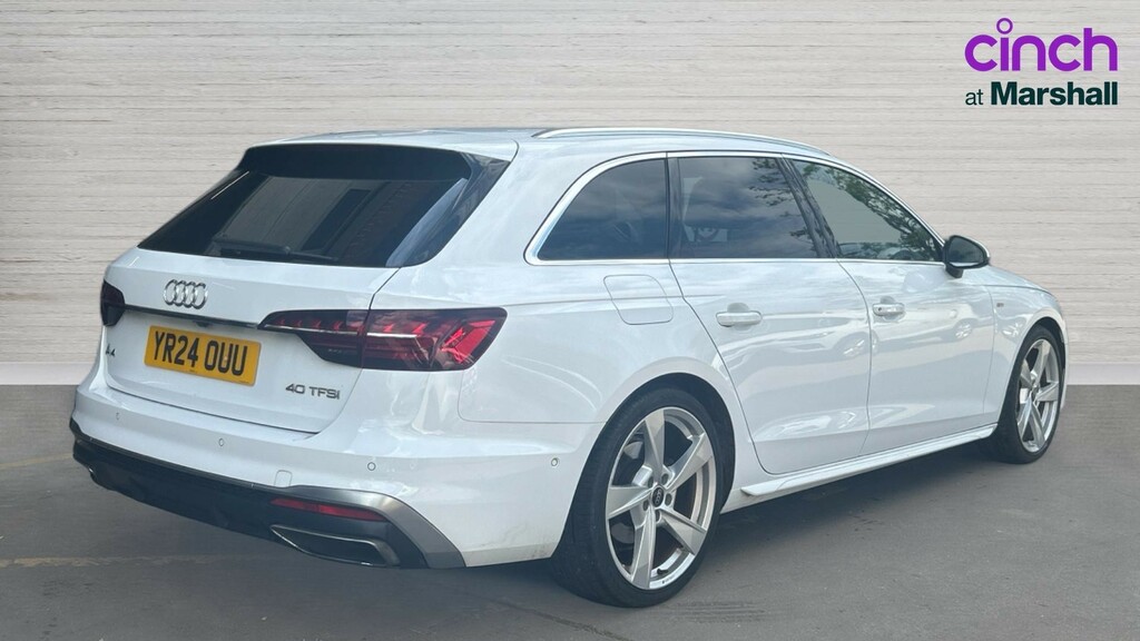 Audi A4 Avant A4 40 Tfsi 204 S Line S Tronic YR24OUU White #3