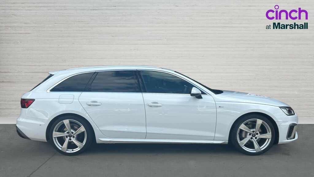 Audi A4 Avant A4 40 Tfsi 204 S Line S Tronic YR24OUU White #2