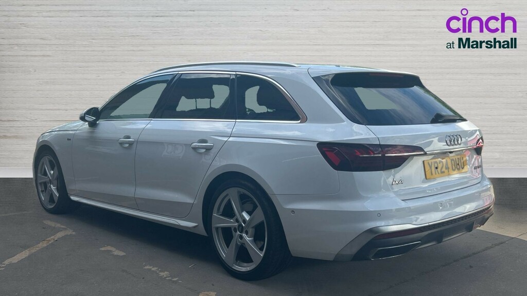 Audi A4 Avant A4 40 Tfsi 204 S Line S Tronic YR24OUU White #5