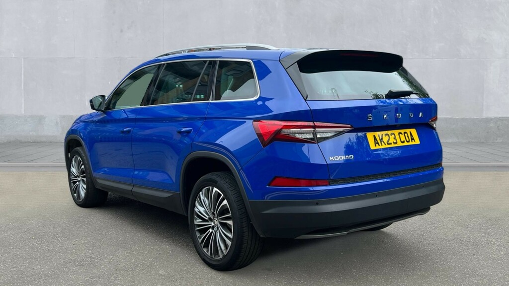 Skoda Kodiaq Kodiaq 2.0 Tdi Se L Executive Dsg 7 Seat AK23COA Blue #3