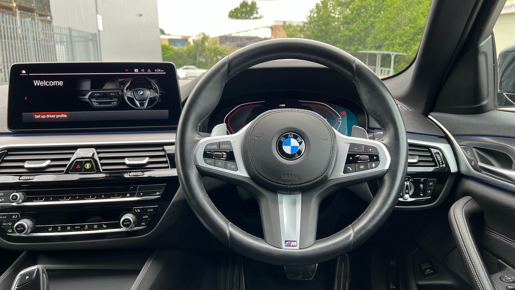 BMW 5 Series 5 Series 520D Mht M Sport Step WN73KJJ Black #5