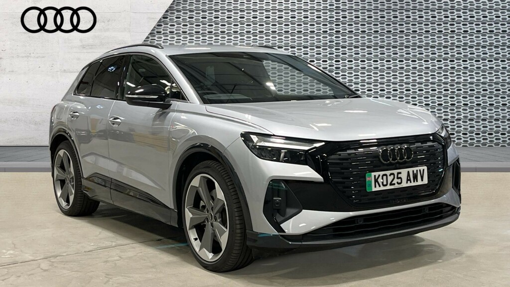 Audi Q4 E Tron Q4 210Kw 45 82Kwh Black Edition Silver